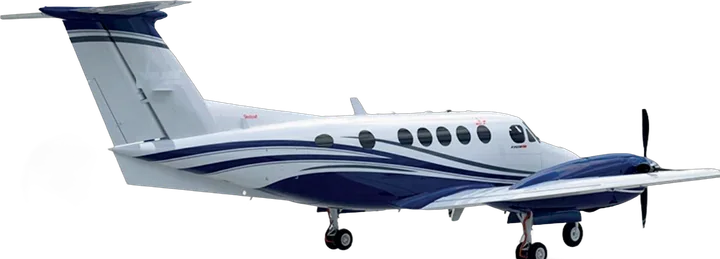 Cota de King Air 200 PS-VOL com base em Divinópolis